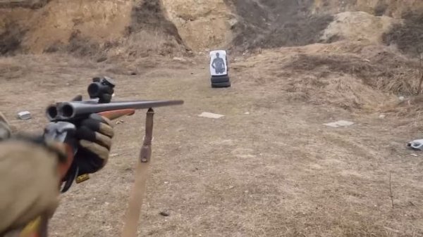 ИЖ-58 и коллиматорный прицел