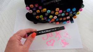 РАСПАКОВКА. Рисуем вместе. Маркеры/фломастеры для скетчинга и не только