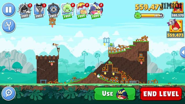 ANGRY BIRDS FRIENDS TOURNAMENT: CAN J1M101 GET ALL THREE STARS ? #32 12 LEVEL смотреть онлайн