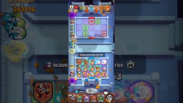 Blade Dance solo floor 13 (118 stacks - flowers) with Blooming Dash Talent | COOP Rush Royale смотреть онлайн