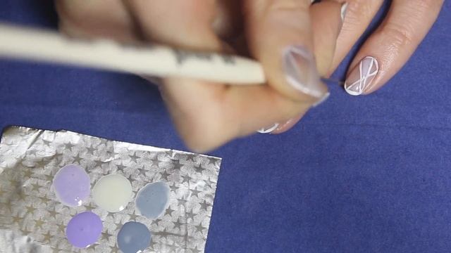 Модный маникюр Битое Стекло. Геометрический дизайн ногтей битое стекло. (Glass Nails) смотреть онлайн