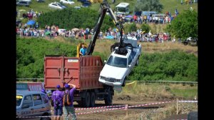 Приколы на тракторных гонках Бизон-Трек-Шоу 2014