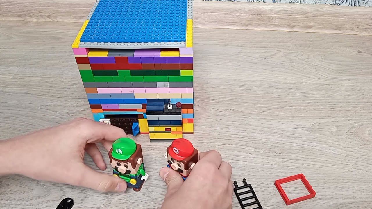 Lego slot machine! Lego Super Mario. Sonic 3 music Ice Cap Zone. смотреть онлайн