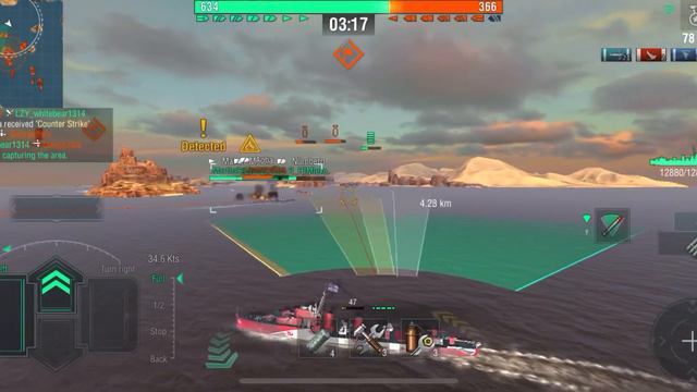 World of Warships Blitz | Icarus•Respawn mode(166k dmg) смотреть онлайн