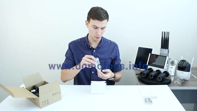 Комплектация биометрического замка HDcom SL-803 Smart