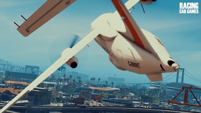 Crash in the Skies Over Los Santos | GTA 5 Short film смотреть онлайн