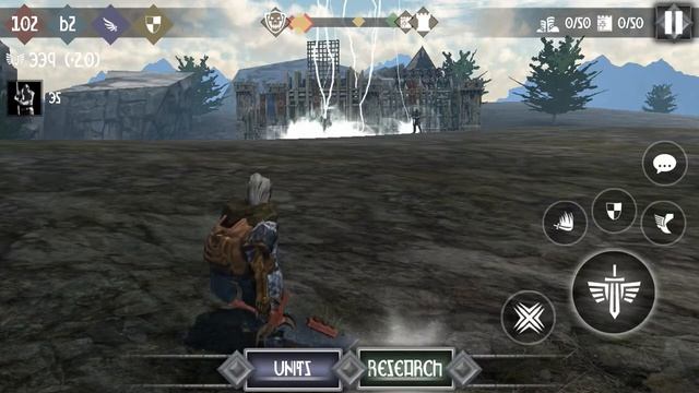 Heroes and Castles 2. Multi lightning storm test. смотреть онлайн