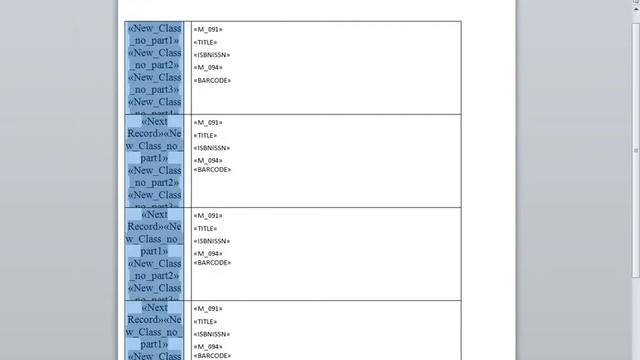 Using a Perl Script and Mail Merge to print thousands of spine labels for reclassified library book смотреть онлайн