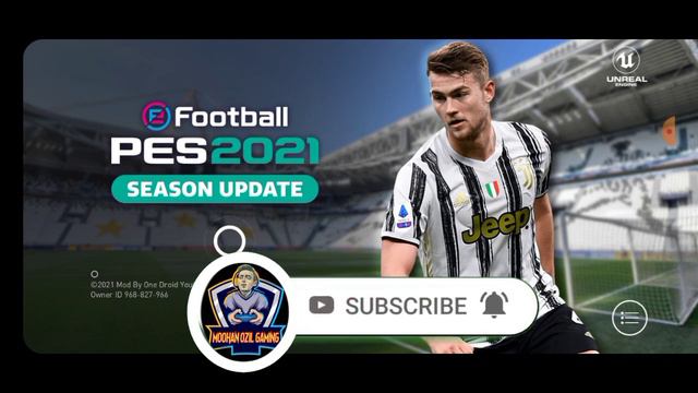 JUVENTUS PATCH THEME |PES 2021 MOBILE  |V5.2.0 смотреть онлайн