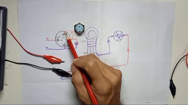 How to use 4 pin Push button switch with light смотреть онлайн