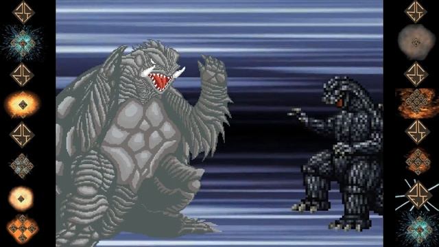 Nightmare Gamera (Daiei Film) vs Godzilla (Toho) - Ultimate Mugen Fight 2016 смотреть онлайн