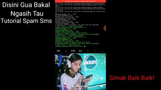 Tutorial Spam SMS Via Termux Ez смотреть онлайн