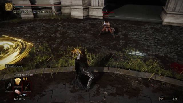 Elden Ring - Golden Order Greatsword - Duel - Main Academy Gate (Prophet) PC смотреть онлайн