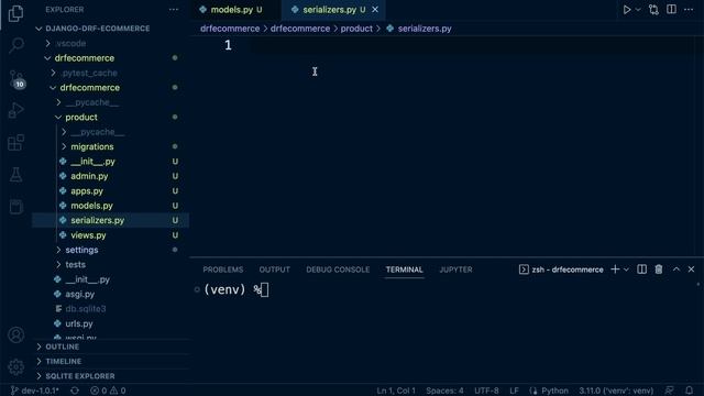 Django DRF Project | Creating a DRF Serializer | 15 смотреть онлайн