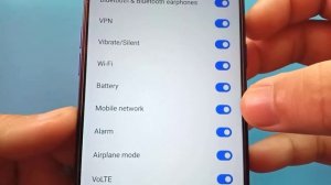 How to Show or Hide Mobile Network Icon from Status Bar in Realme 5