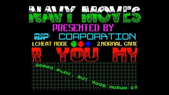Navy Moves Crack Intro - PJP Corporation [#zx spectrum] смотреть онлайн