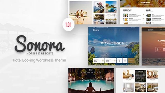 Sonora - Hotel Booking WordPress Theme | Themeforest Website Templates and Themes смотреть онлайн