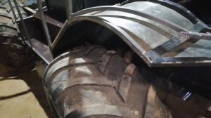 Самодельный вездеход на обдирышах.