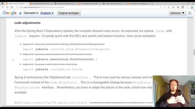 Spring Boot 3 Update of a real world application - my challenges with Security, Web-Flow and OpenAP смотреть онлайн