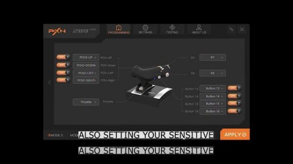 HOW TO SET UP PXN 2119 & SETTING CONTROL IN WAR THUNDER