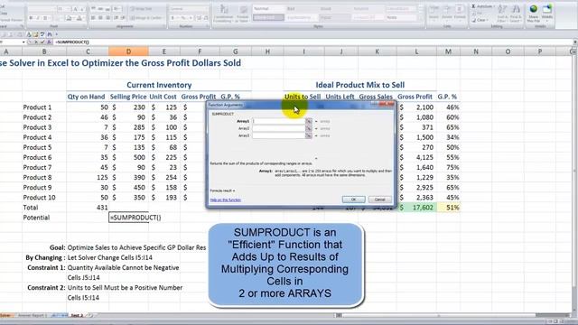 Use the Solver Add-in for Excel to Produce a Specific Formula Result смотреть онлайн
