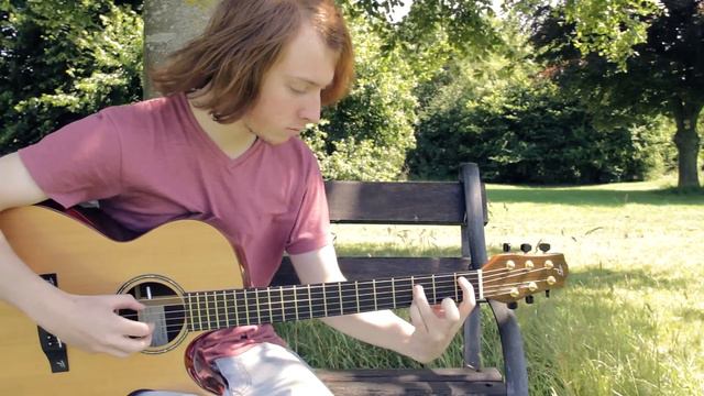 Skyrim OST - The Streets Of Whiterun - Fingerstyle Guitar Cover by James Bartholomew смотреть онлайн