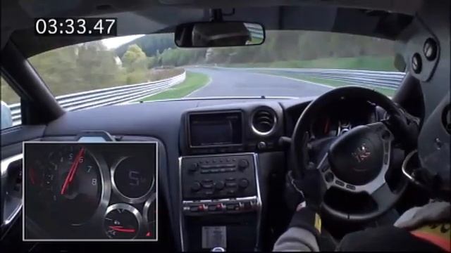 Nissan GT-R 2009 7.26.7 lap around Nordsleife