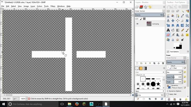 How To Edit Minecraft Cross Hairs/GUI Using Gimp! 1.8 (free) смотреть онлайн