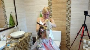 Как Сделать Мелирование Дома. Техника выполнения.