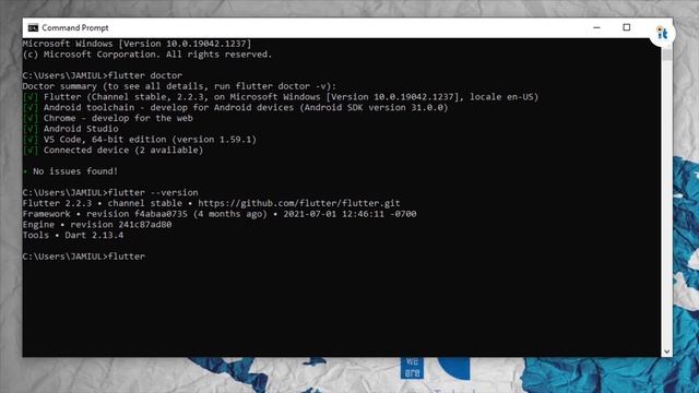 How to Check Flutter issues ! Flutter Doctor --Version --help? смотреть онлайн