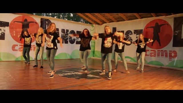 Хип-хоп хорео - летний танцевальный лагерь JDC от ДэнсМастерс 2014