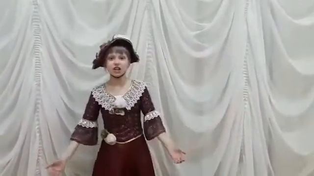 Елена Стуконог исполняет стихотворение "Дама сдавала в багаж" автор С. Маршак смотреть онлайн