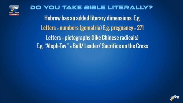 Should I Take the Bible Literally? смотреть онлайн