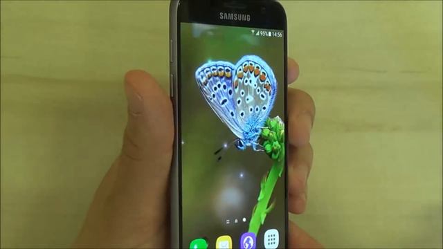 Macro butterflies live wallpaper for Android phones and tablets смотреть онлайн