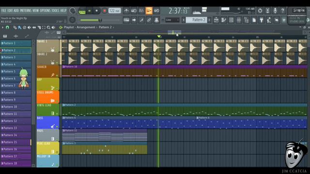 Silent Circle - Touch in the night ( FL Studio 20.9) смотреть онлайн