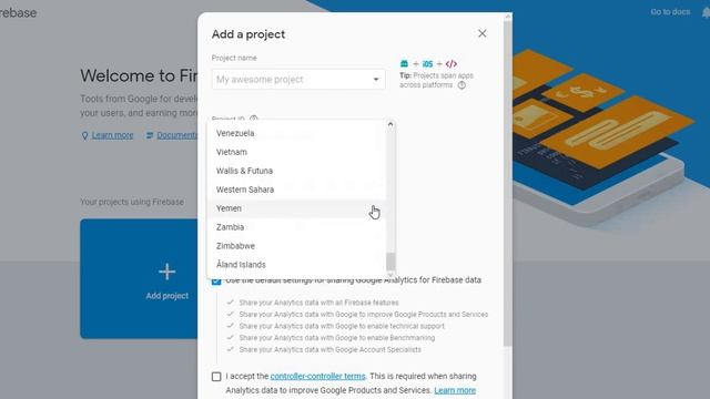 Open firebase console смотреть онлайн
