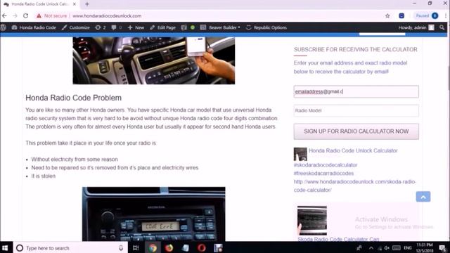 Ford Fiesta Radio Code Decoding Calculator For Every Fiesta Car Radio Device смотреть онлайн