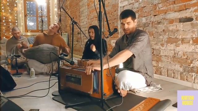 Абхай Чайтанья дас - киртан,  февраль 2021г. #kirtan #krishna #киртан #bhakti #mantra #харекришна
