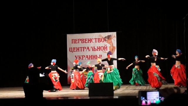 Театр-студия восточного танца "Хайат". Трайбл - 1 место! смотреть онлайн