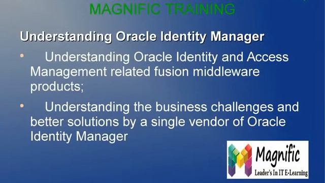 Oracle Identity Manager IDM Online Training UK смотреть онлайн