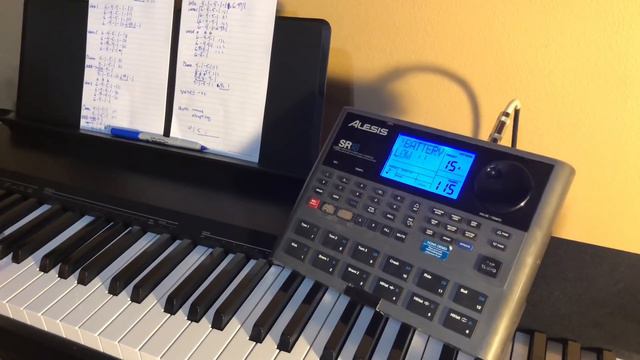 Alesis SR-18 Drum Machine QUICK START TUTORIAL смотреть онлайн
