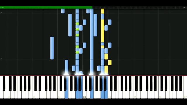 Scorpions - Lonely nights [Piano Tutorial] Synthesia | passkeypiano смотреть онлайн