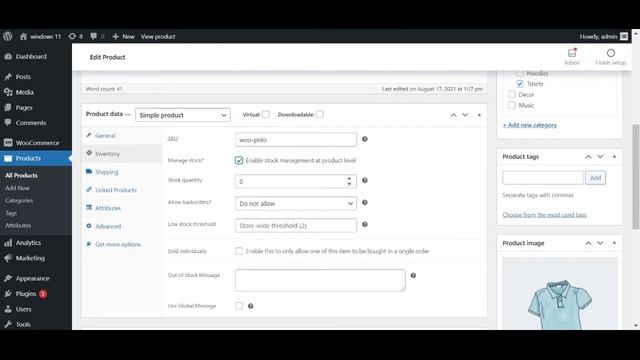 Out of Stock message for woocommerce product -- WordPress plugin смотреть онлайн