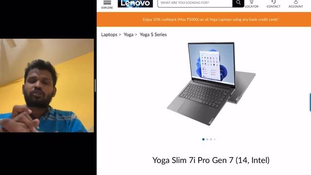 #newlaptop Lenevo Yoga Slim 7i Pro Gen 7 india launch, RtX 2050 , Oled price specs and availability смотреть онлайн