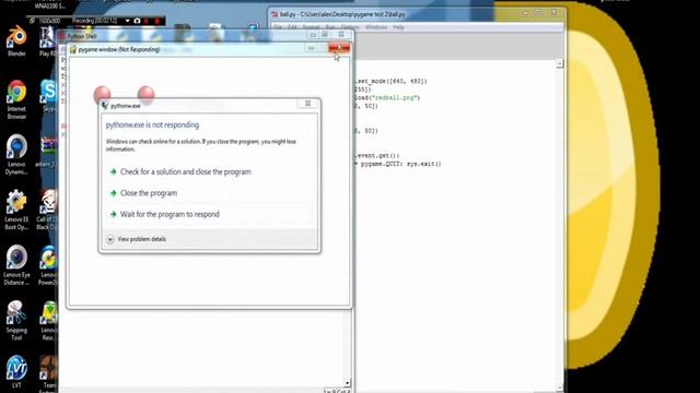 Python tutorial for beginers 15 how to animate a ball the first way смотреть онлайн