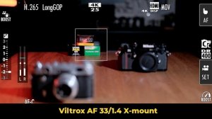 Обзор Viltrox AF 33mm f/1.4 X‑Mount и сравнение с Fujifilm XC 35mm f/2 и Fujifilm XF 35mm f/2 R WR.