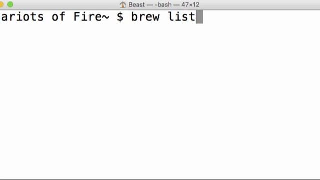 brew list смотреть онлайн