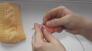 Широкая повязка на голову. Вязание повязки на голову спицами