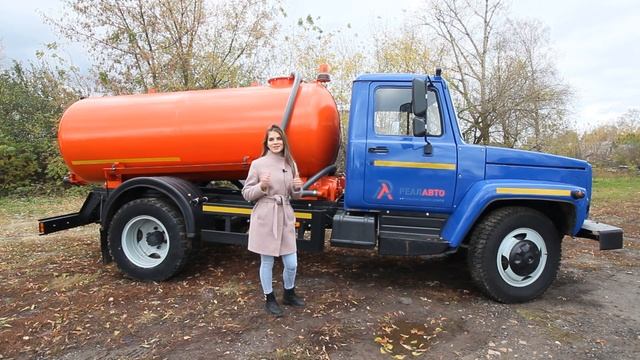 Газон 3309 Дизельный Ассенизатор смотреть онлайн