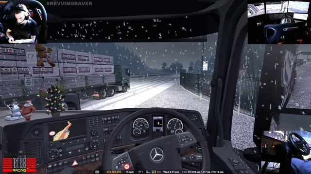 Euro Truck Simulator 2 BIG Map Episode 131 on the road to 1.3k subs смотреть онлайн